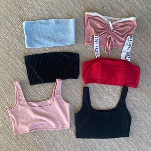 Lot of 6 tiny tops